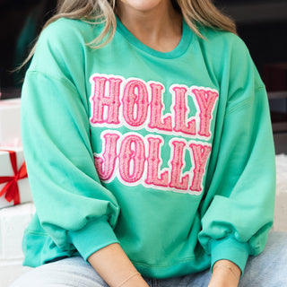 Millie Holly Jolly Sweatshirt - Elle J. Boutique - Mary Square