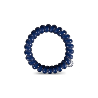 Spiral Hair Coils | Large | Nantucket Navy Hair Ties - Elle J. Boutique - TELETIES