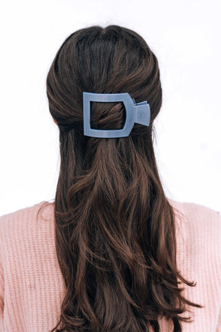 Square Flat Hair Clip | Medium | Hampton Bay - Elle J. Boutique - TELETIES