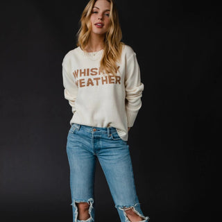 Whiskey Weather Sweater - Elle J. Boutique - Panache Apparel