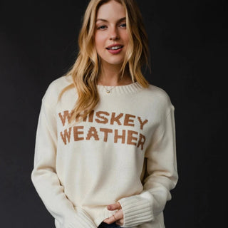 Whiskey Weather Sweater - Elle J. Boutique - Panache Apparel